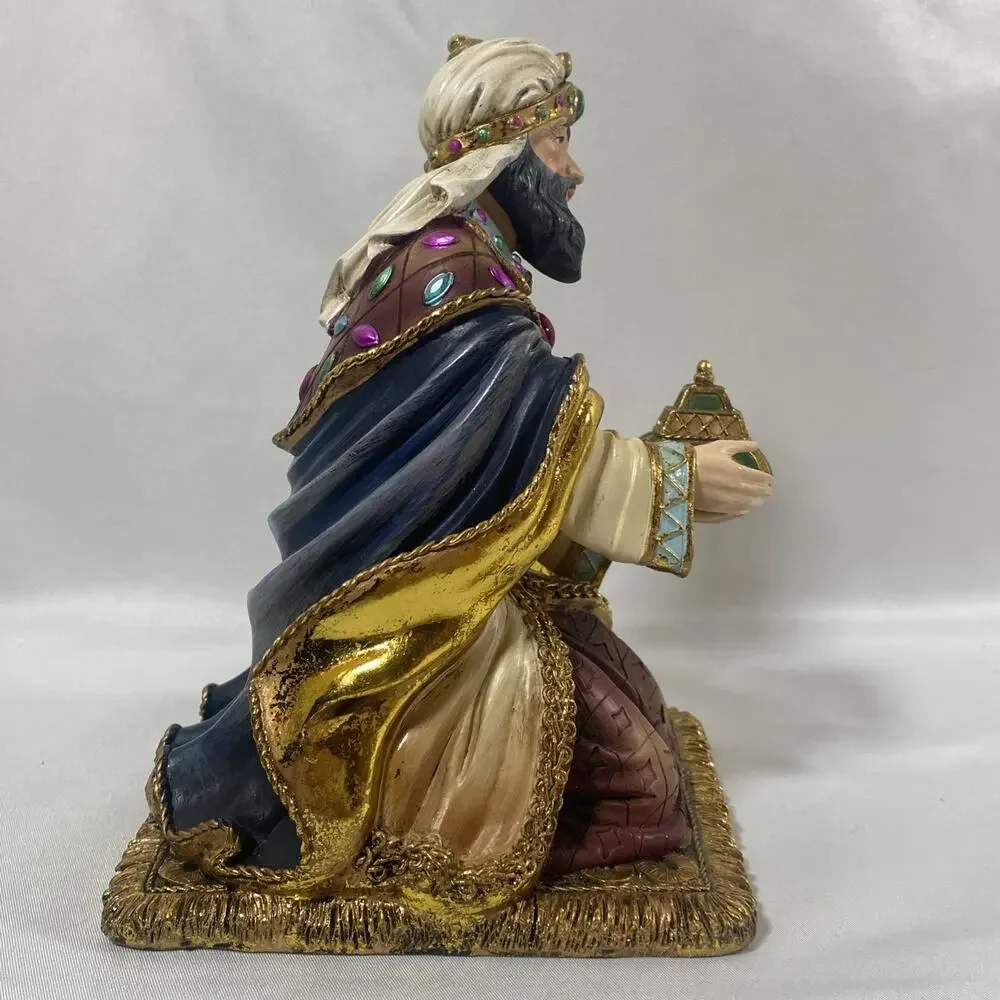 Kirkland Nativity Christmas Creche De Noel #915694 Replacement Kneeling Wiseman